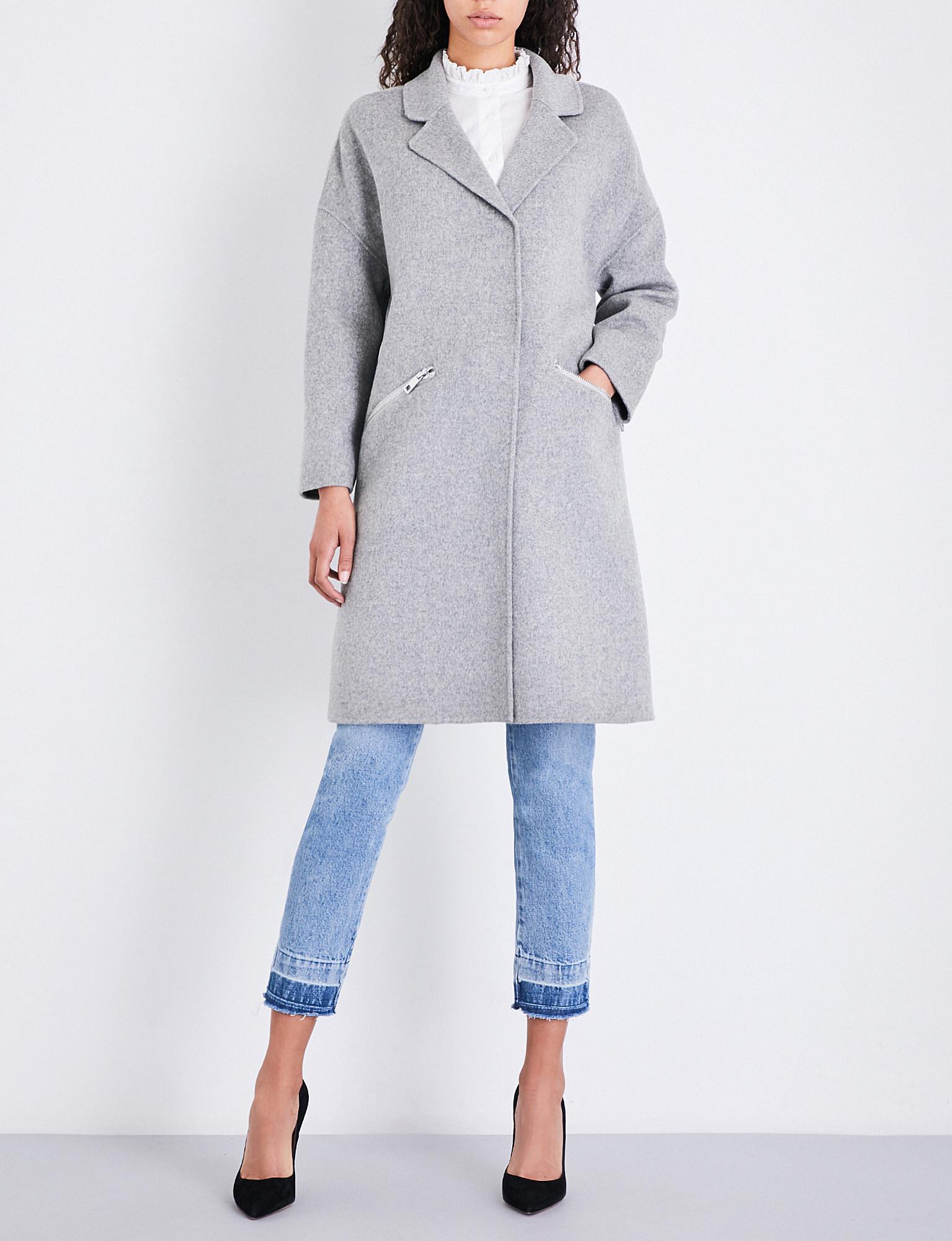 Maje grey coat Clearance