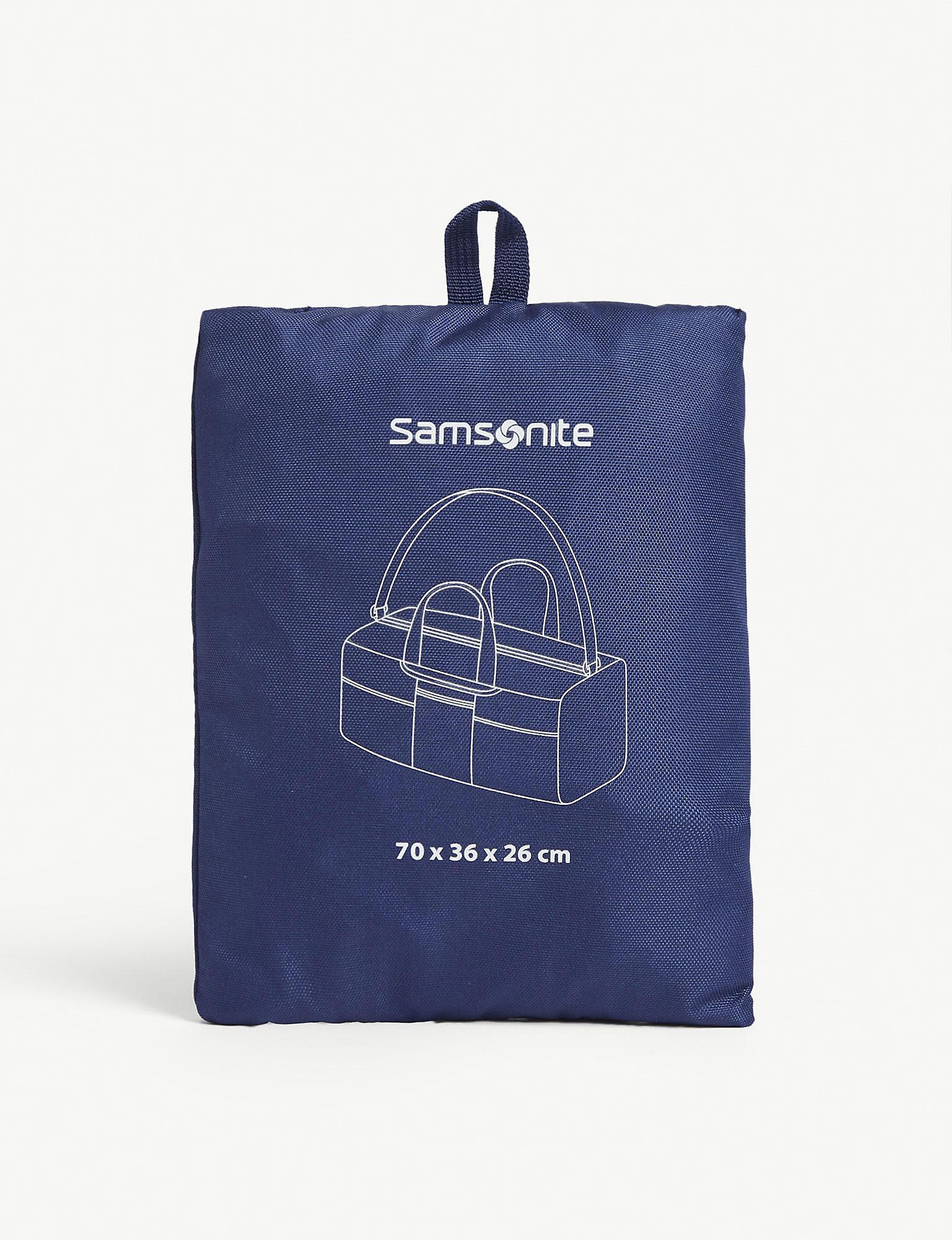 Samsonite Xl Foldable Duffle Bag in Blue | Lyst