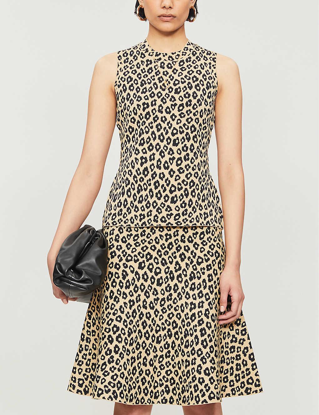 leopard print vest top uk