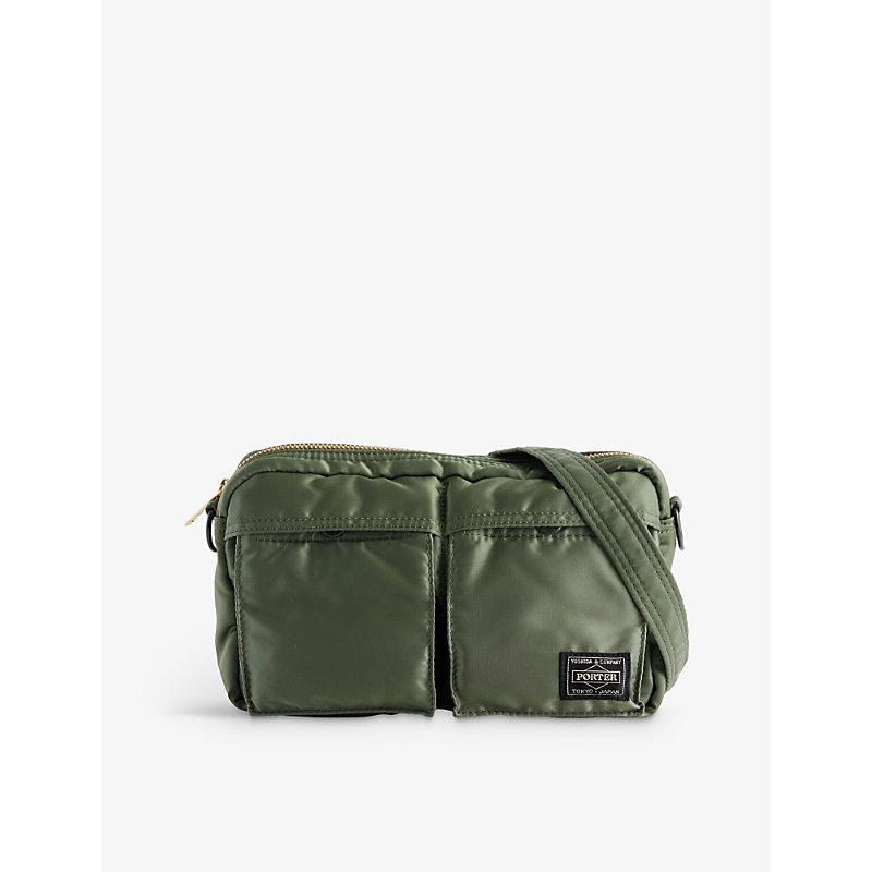 Porter-Yoshida and Co Tanker Woven Shoulder Bag in Green for Men | Lyst
