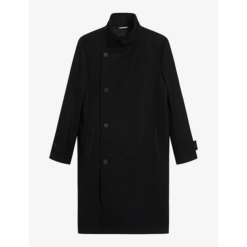 Ted baker funnel neck wool coat new arrivals