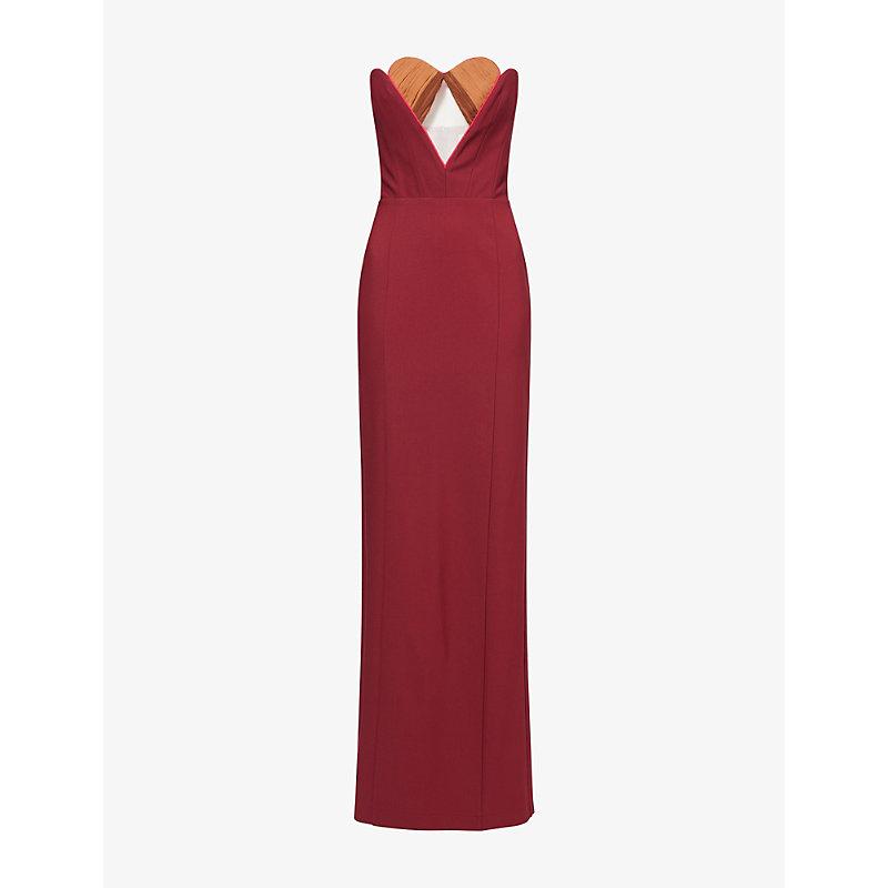 【関税込み】NENSI DOJAKA 'Heart Bra' long dress Nensi Dojaka Heart bra long dress | The Fashion Square