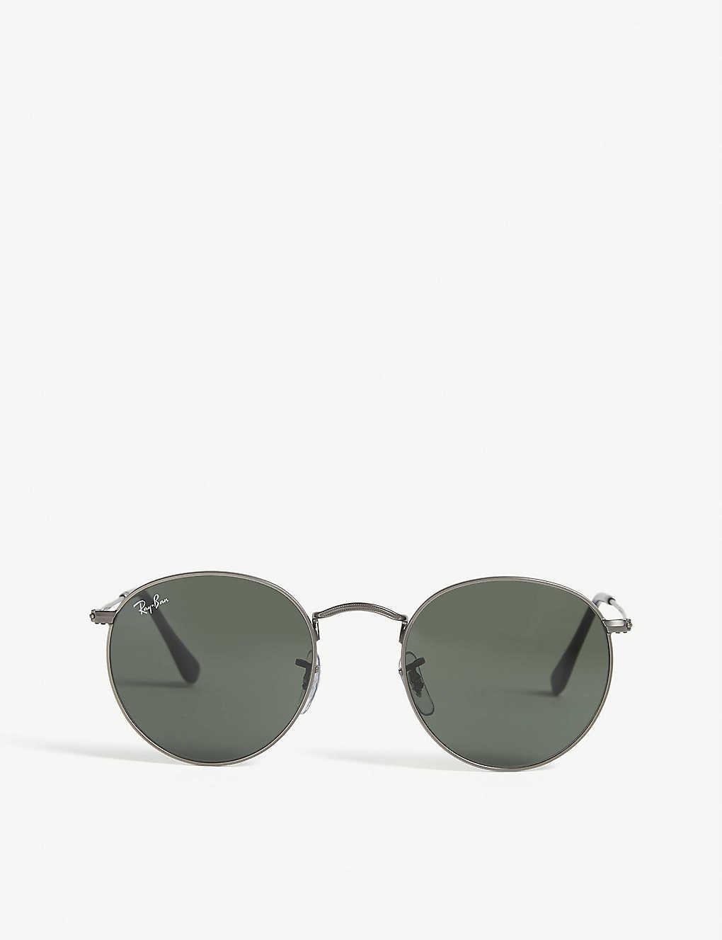 Ray Ban Leather Women S Matte Gunmetal Rb3447 Phantos Sunglasses In Metallic Lyst Ray Ban Leather Women S Matte Gunmetal Rb3447 Phantos Sunglasses In Metallic Lyst