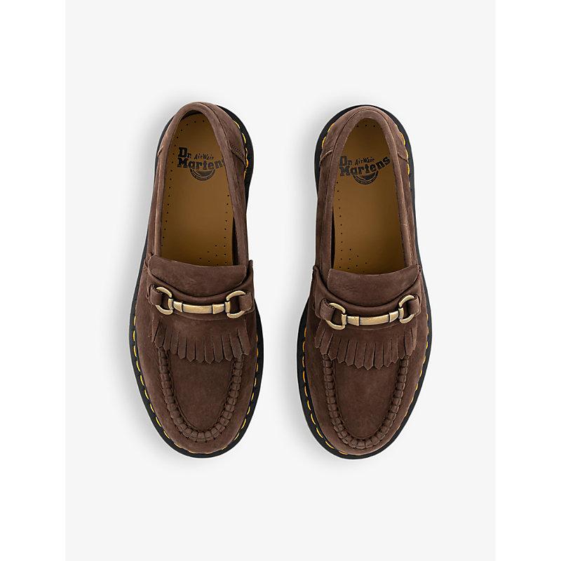 Dr martens brown loafers sale