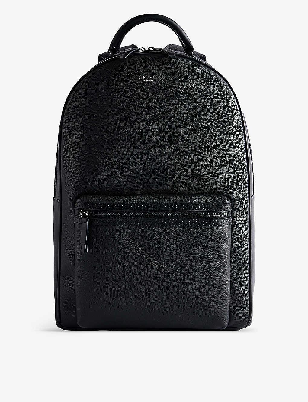 Black backpack ted baker sale
