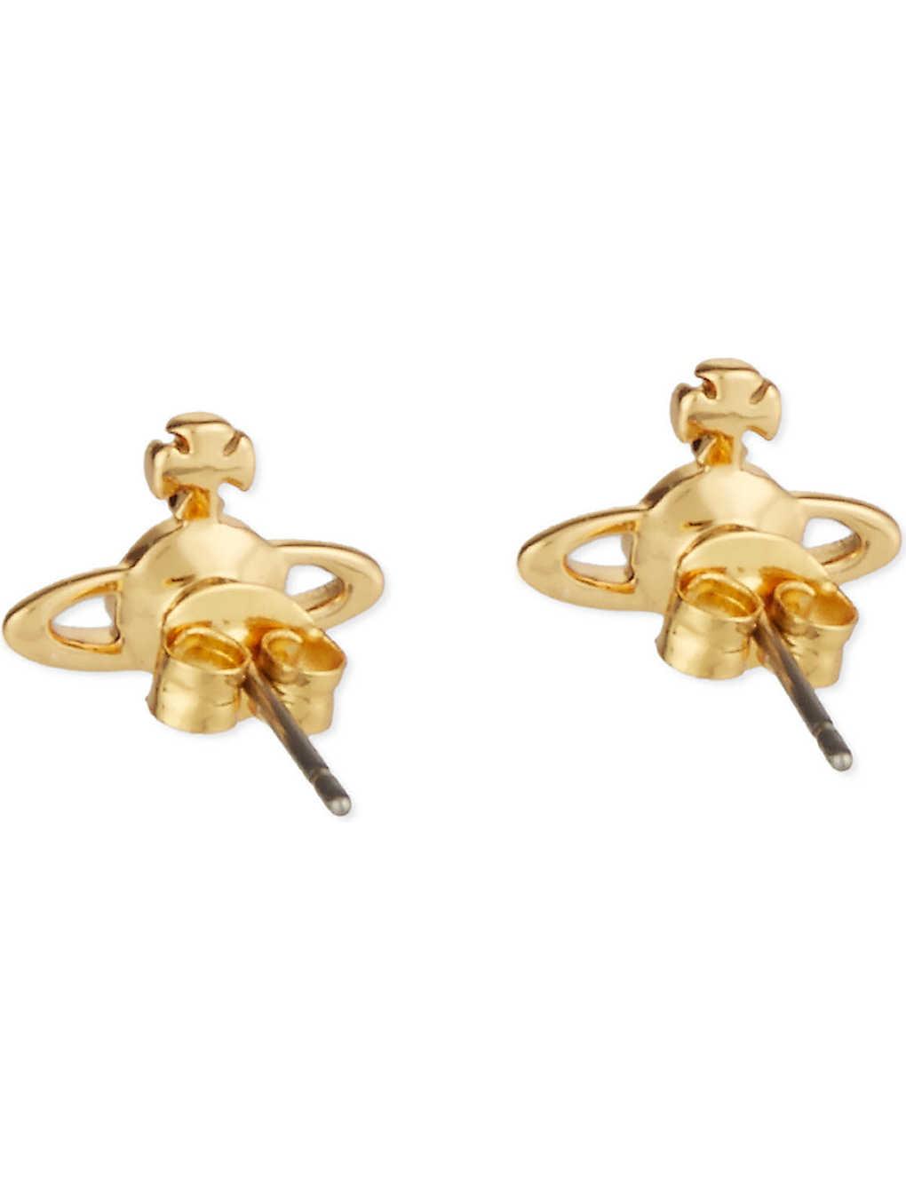 Vivienne westwood orb stud earrings Clearance