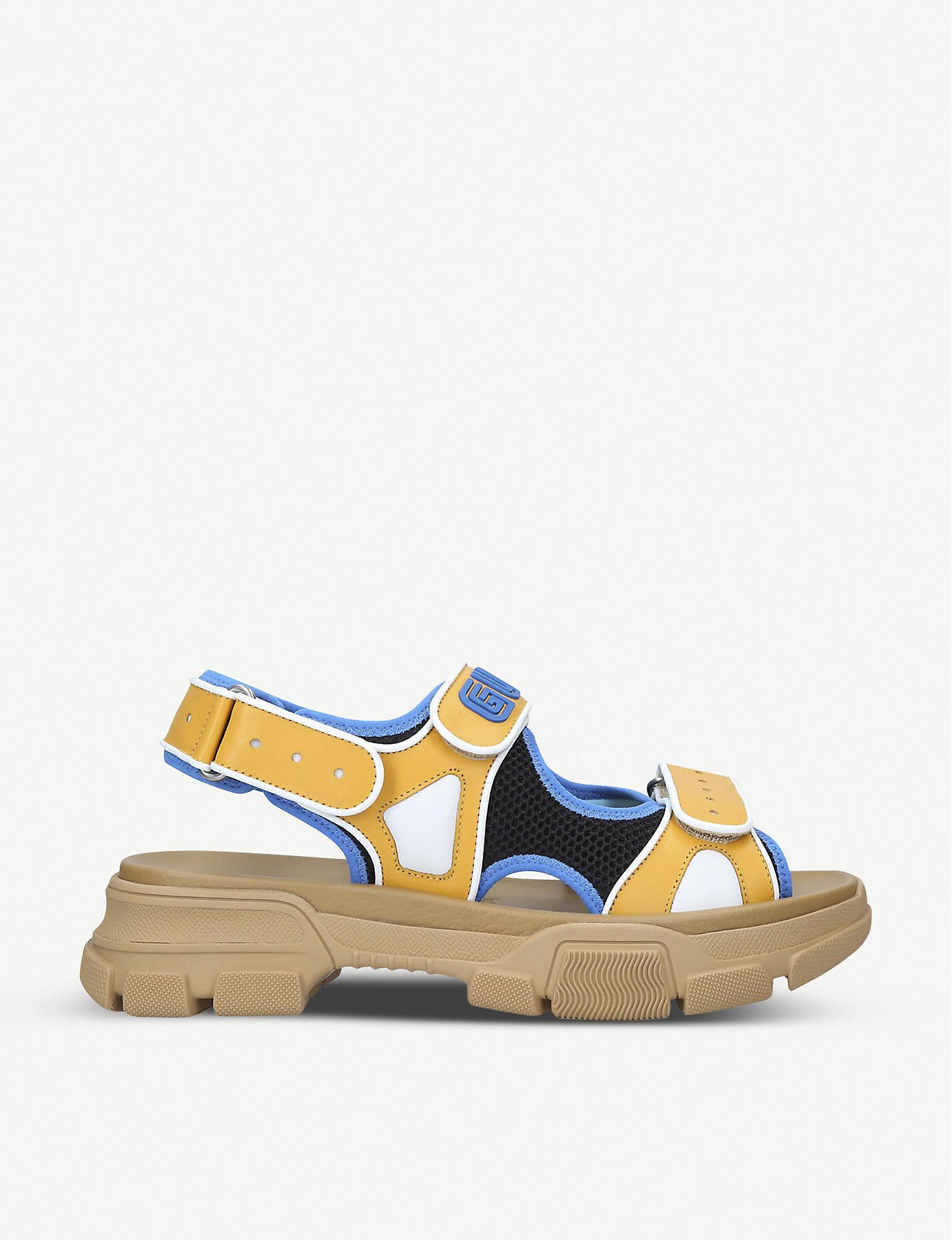 gucci flashtrek yellow