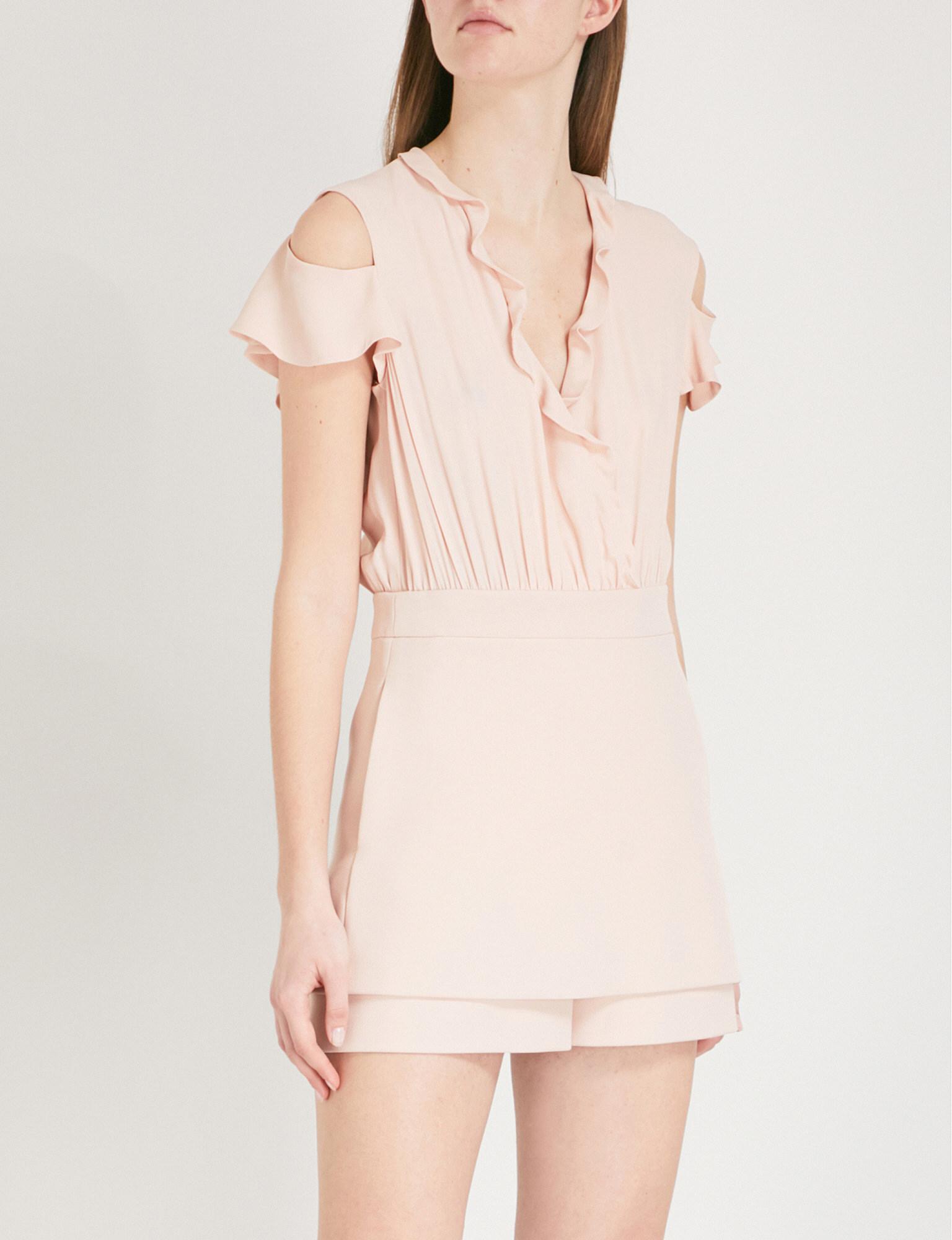 playsuit skirt overlay