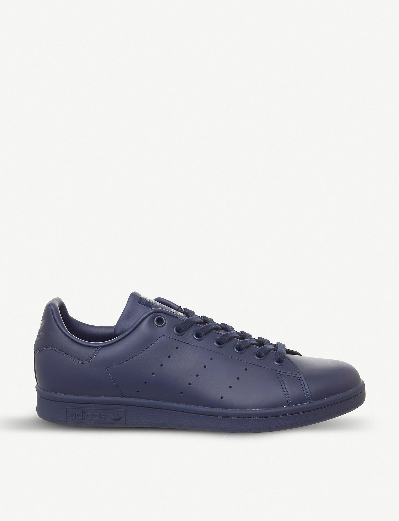 adidas Stan Smith Leather Mono - 6.5 Uk in Blue for | Lyst