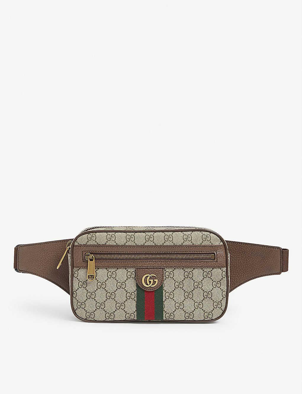 gucci ophidia gg supreme canvas belt bag