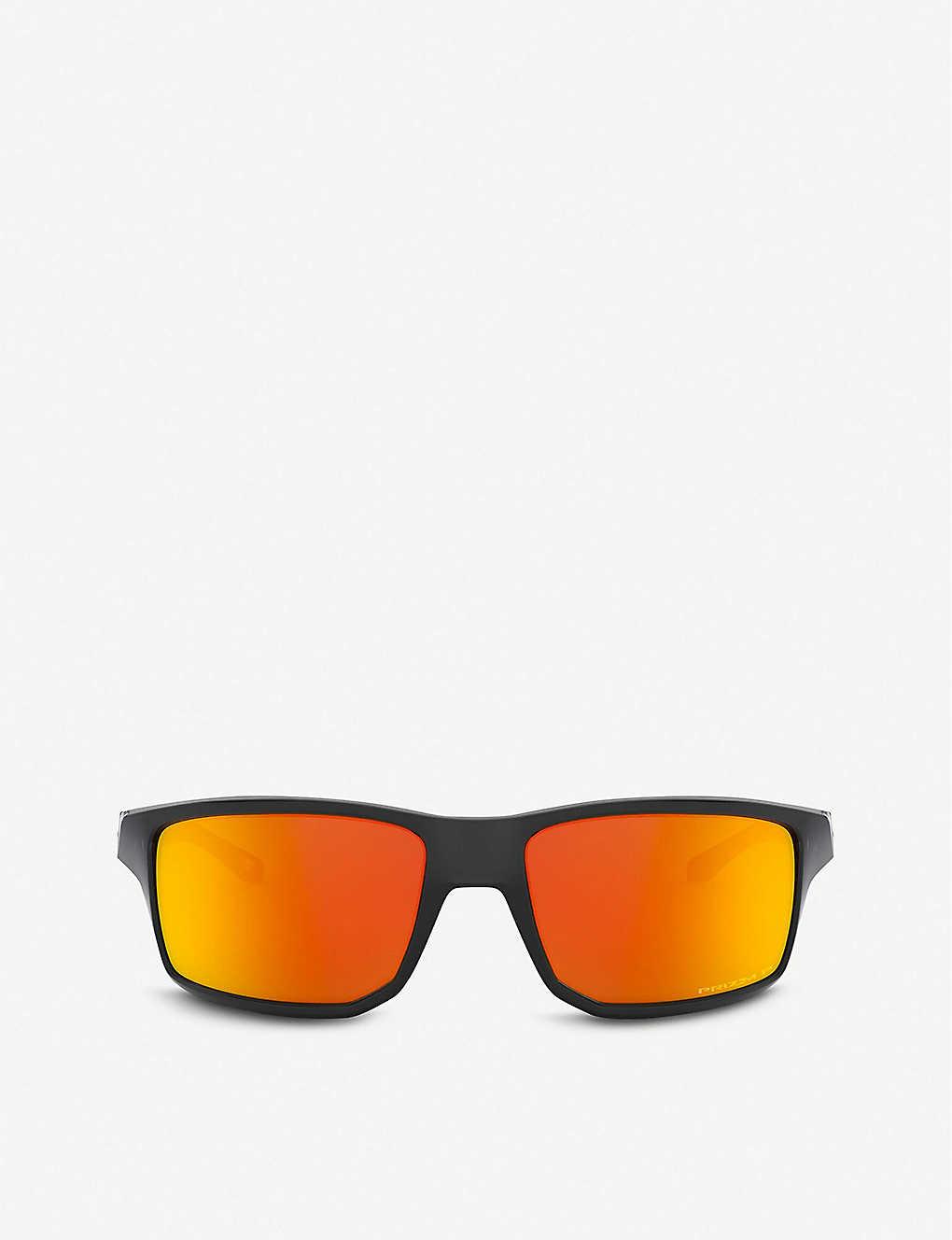 Oakley Oo944960 Gibston Acetate Rectangleframe Sunglasses in Black