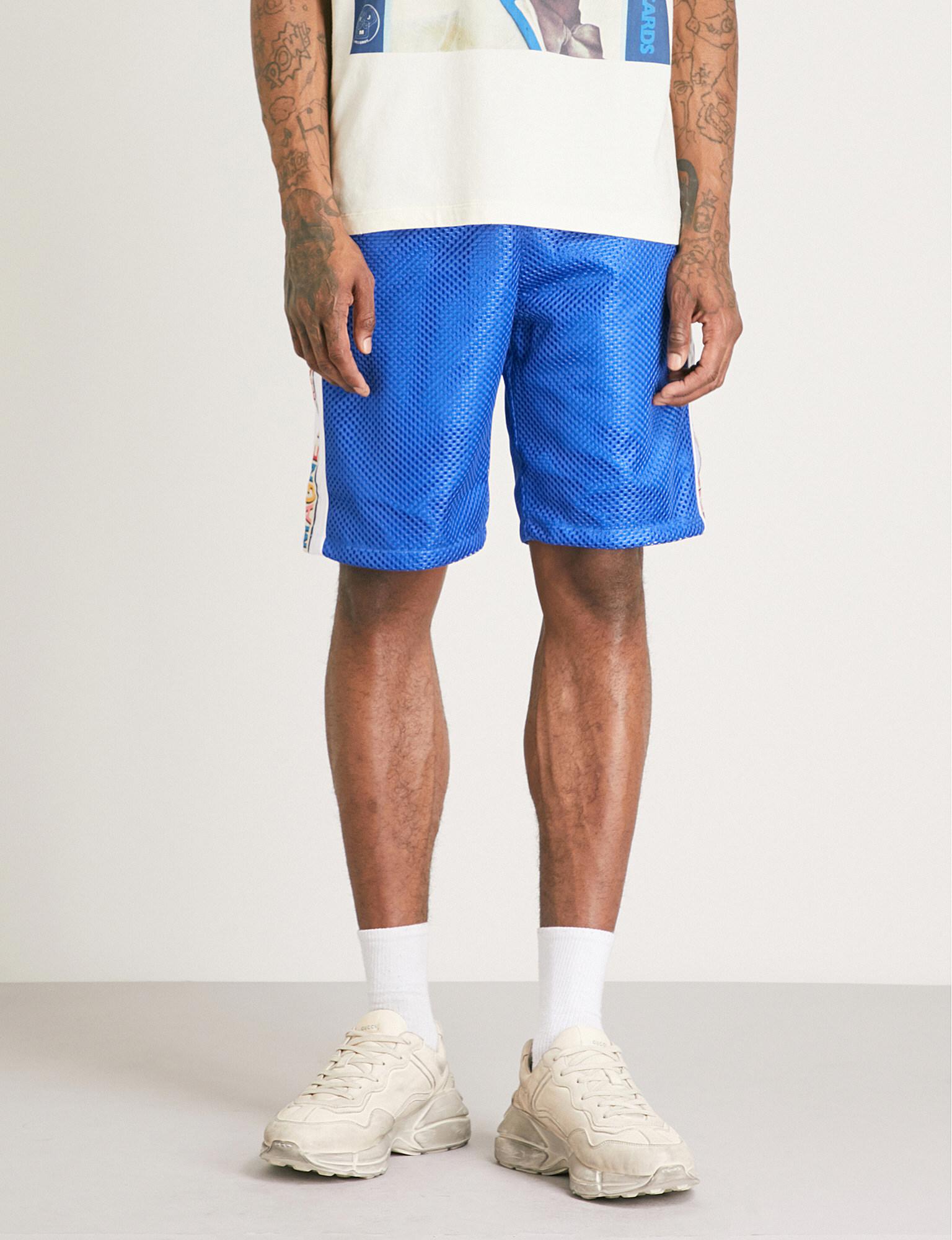 gucci mesh shorts