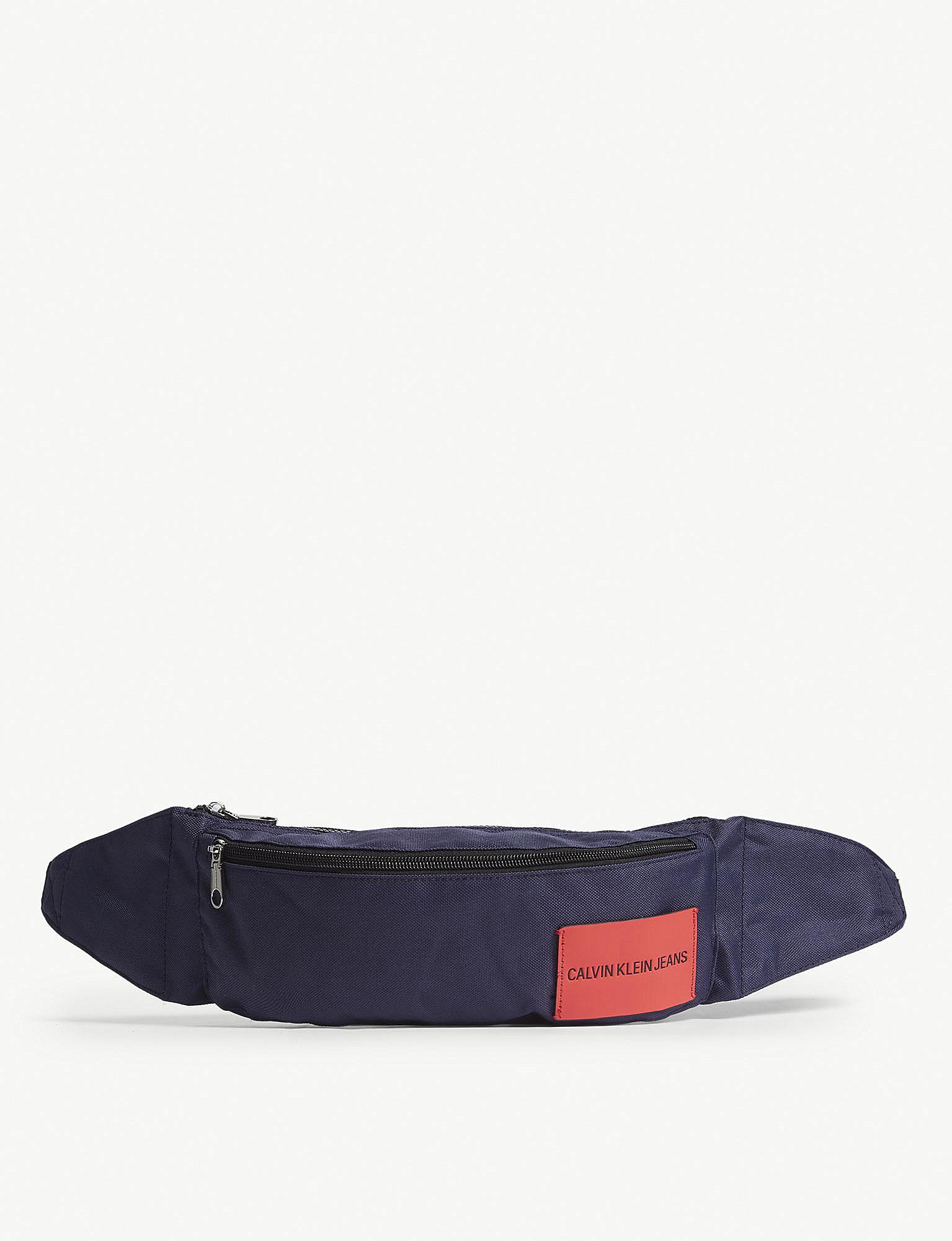 calvin klein logo belt bag
