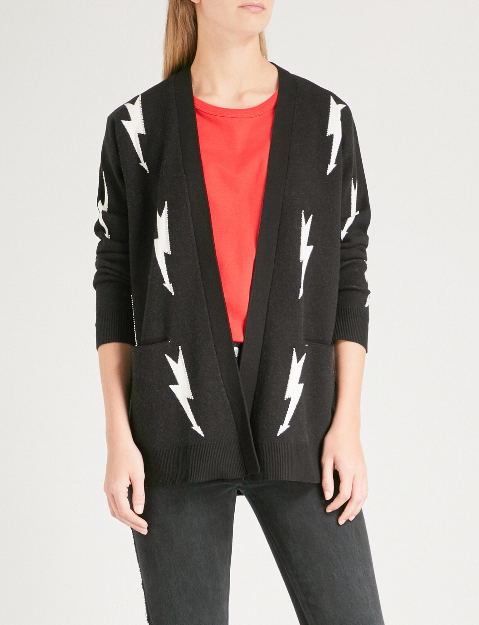 lightning bolt cardigan