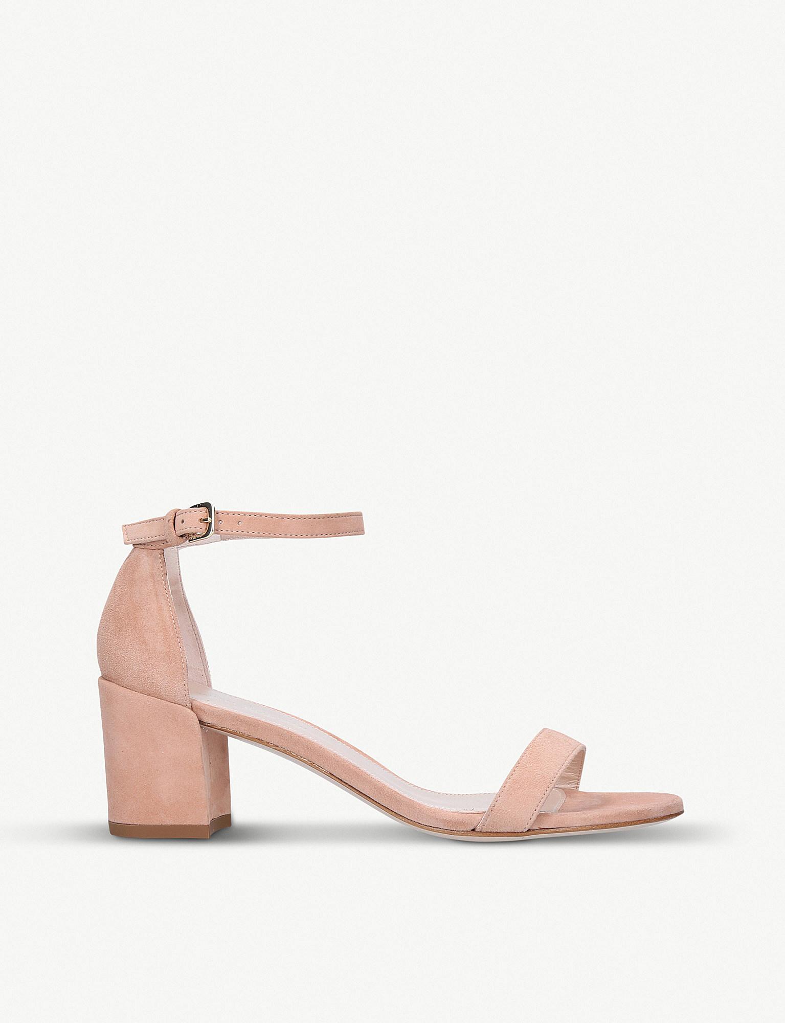 stuart weitzman simple sandal nude