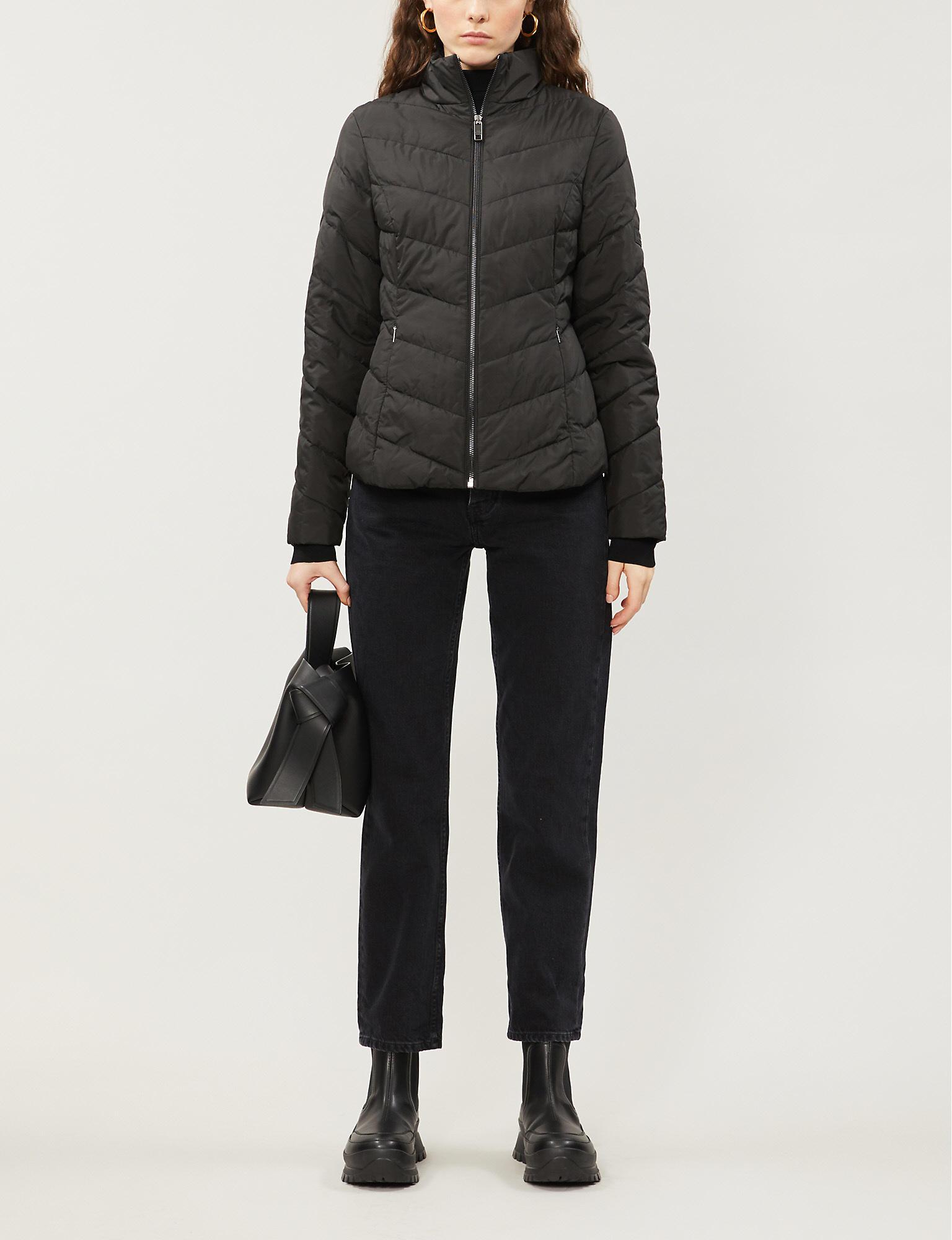 ladies packaway padded jacket