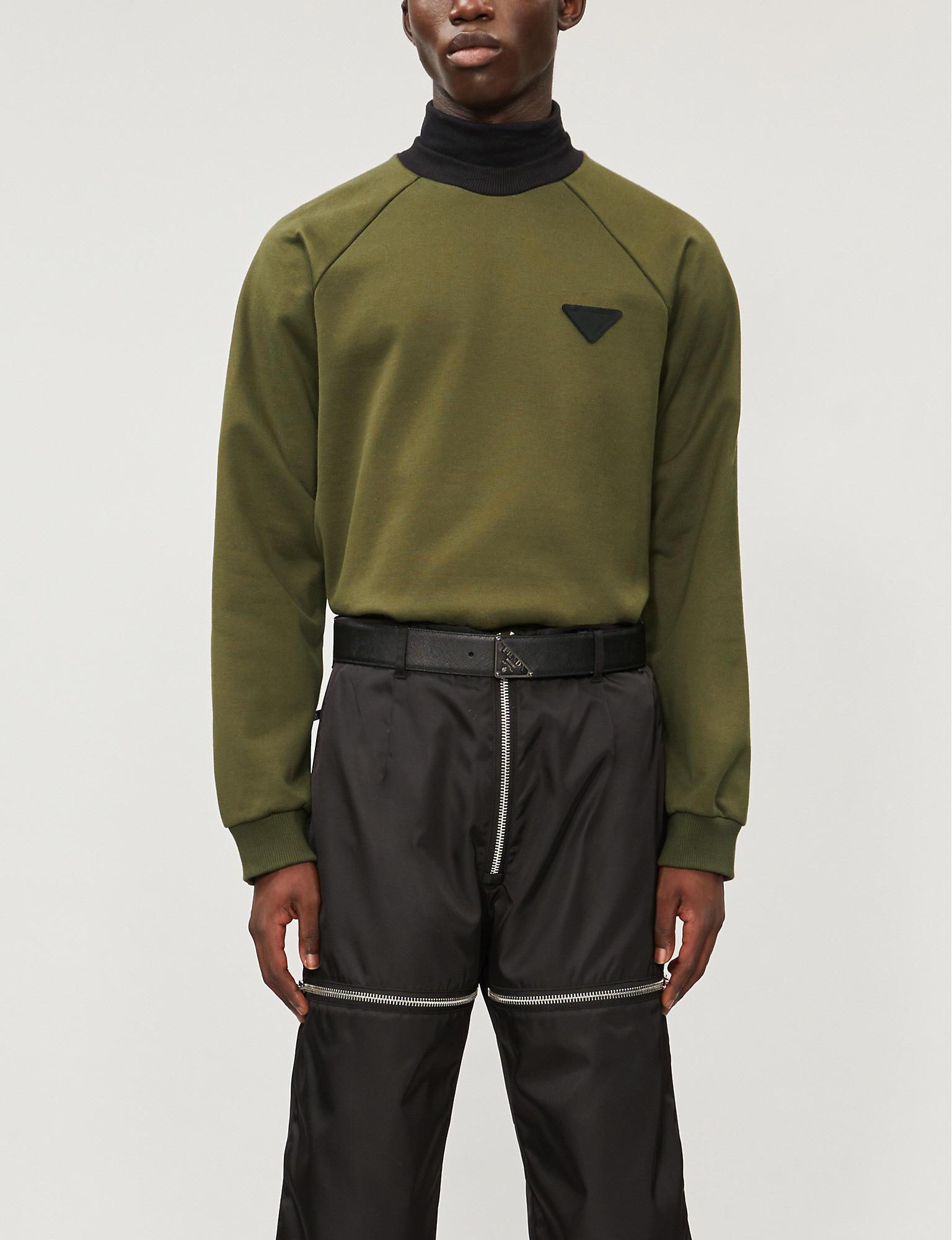 prada sweatshirt mens