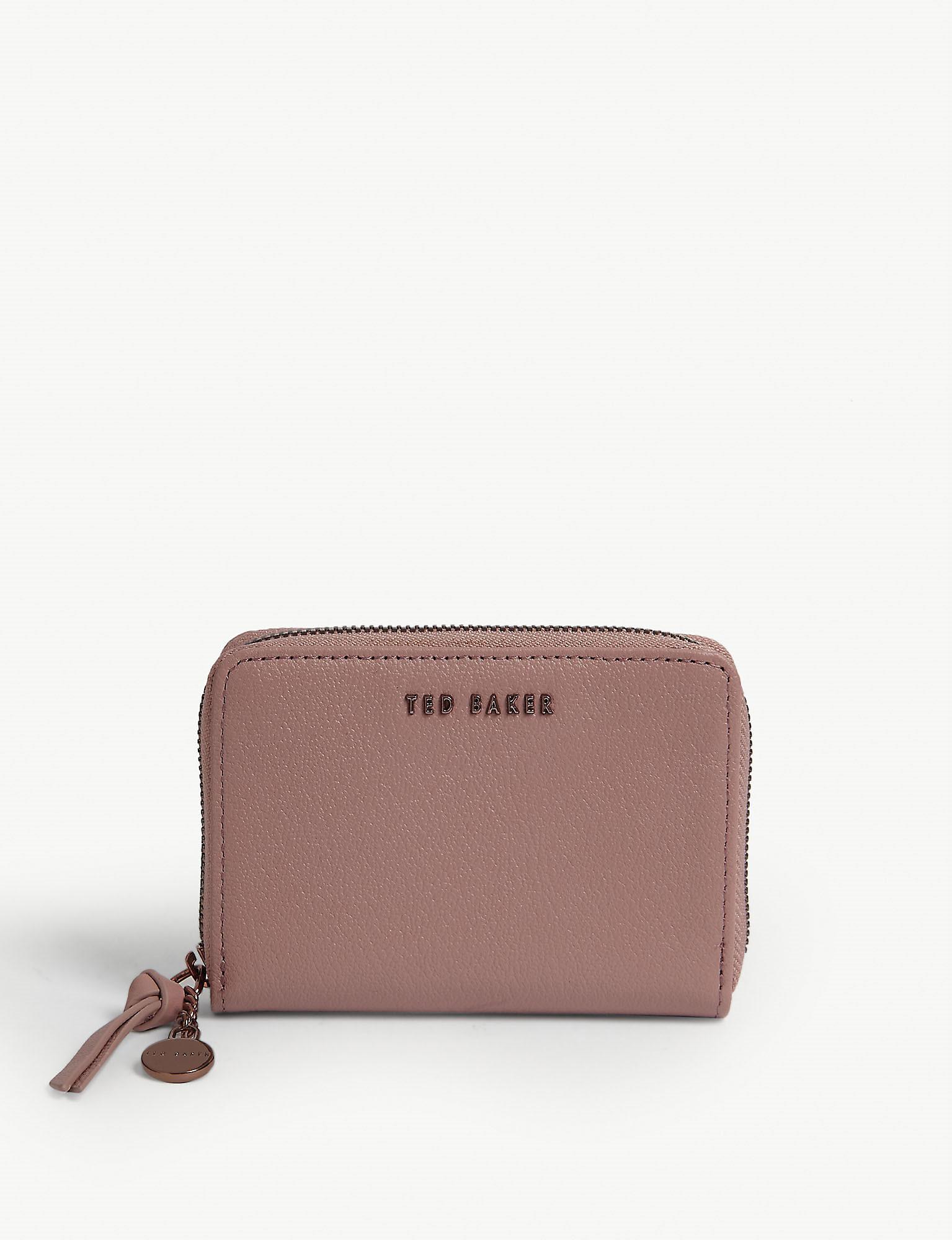 ted baker dusky pink purse