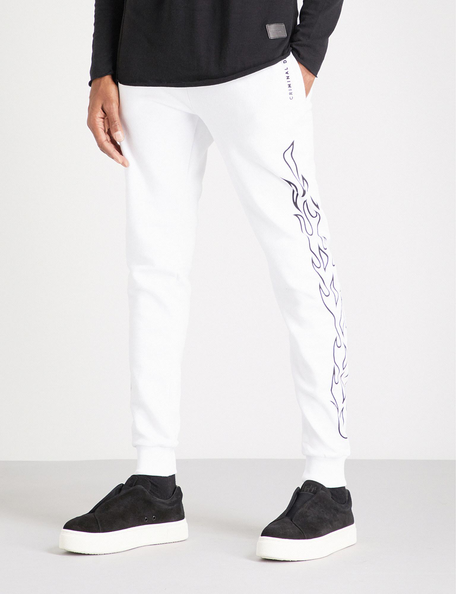 criminal damage tracksuit bottoms