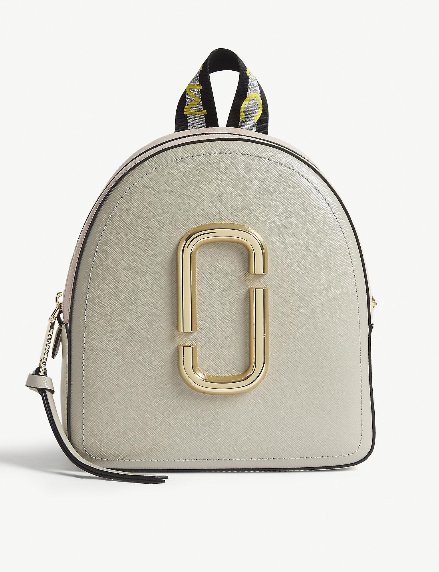packshot leather backpack marc jacobs