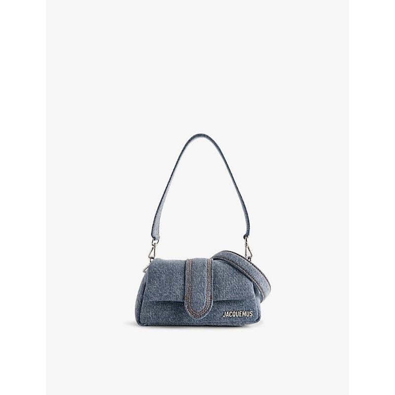 JACQUEMUS, Le Petit Bambimou Denim Shoulder Bag, Women