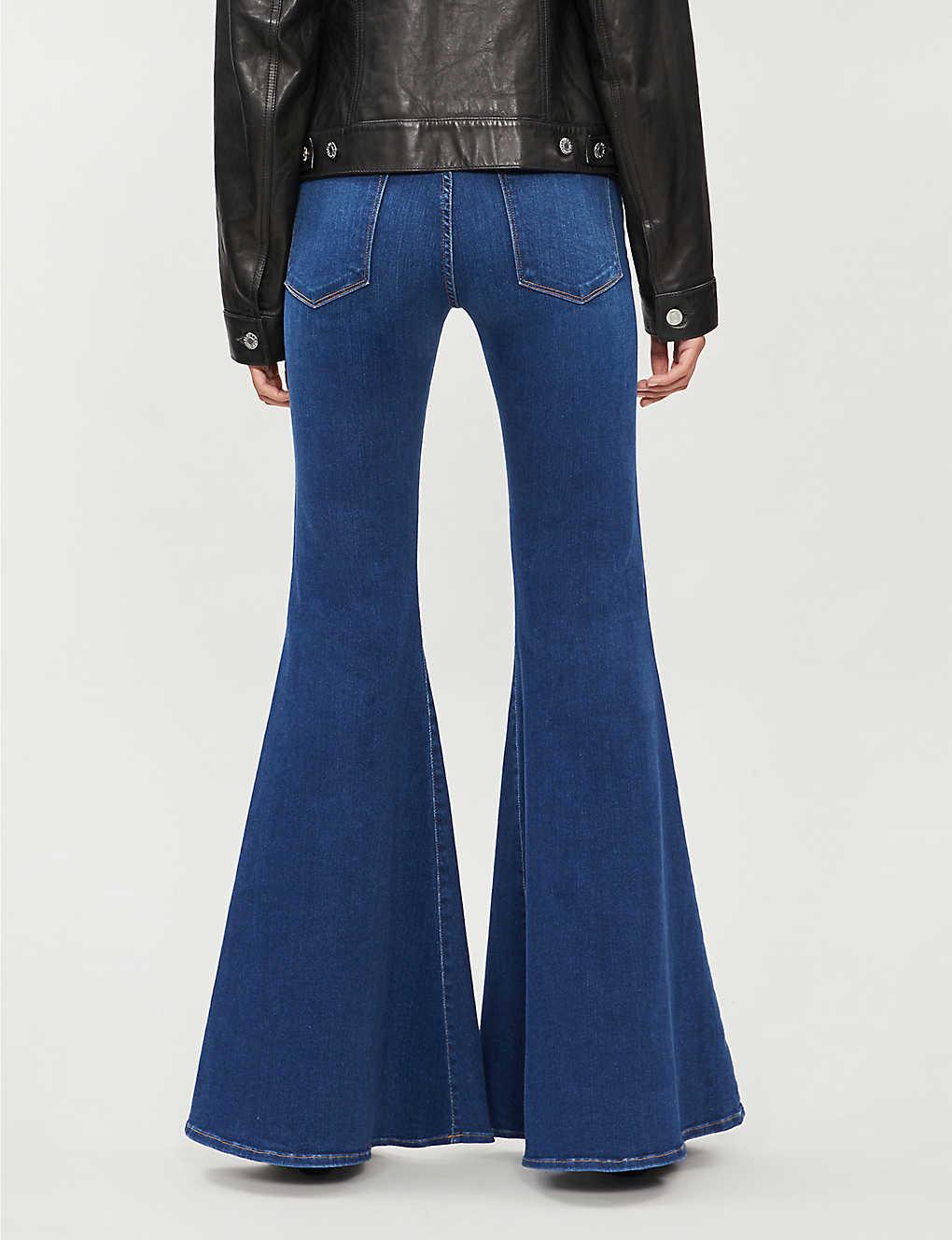 frame le high super flare jeans