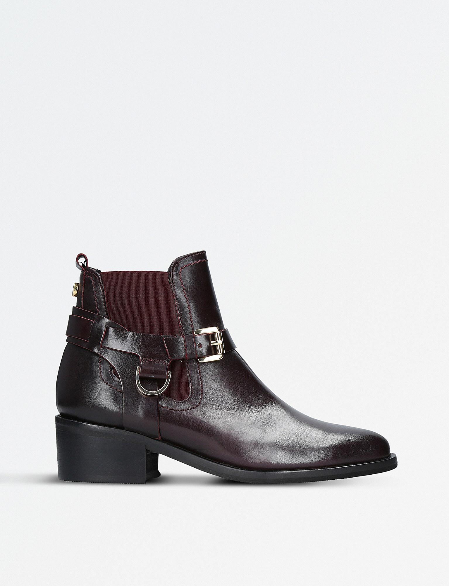 kurt geiger saddle boots