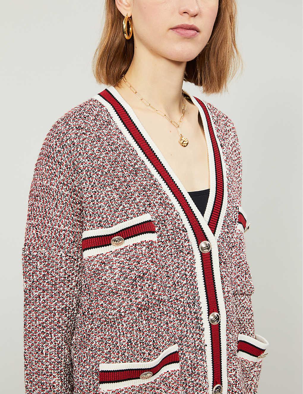 maje mapada cardigan