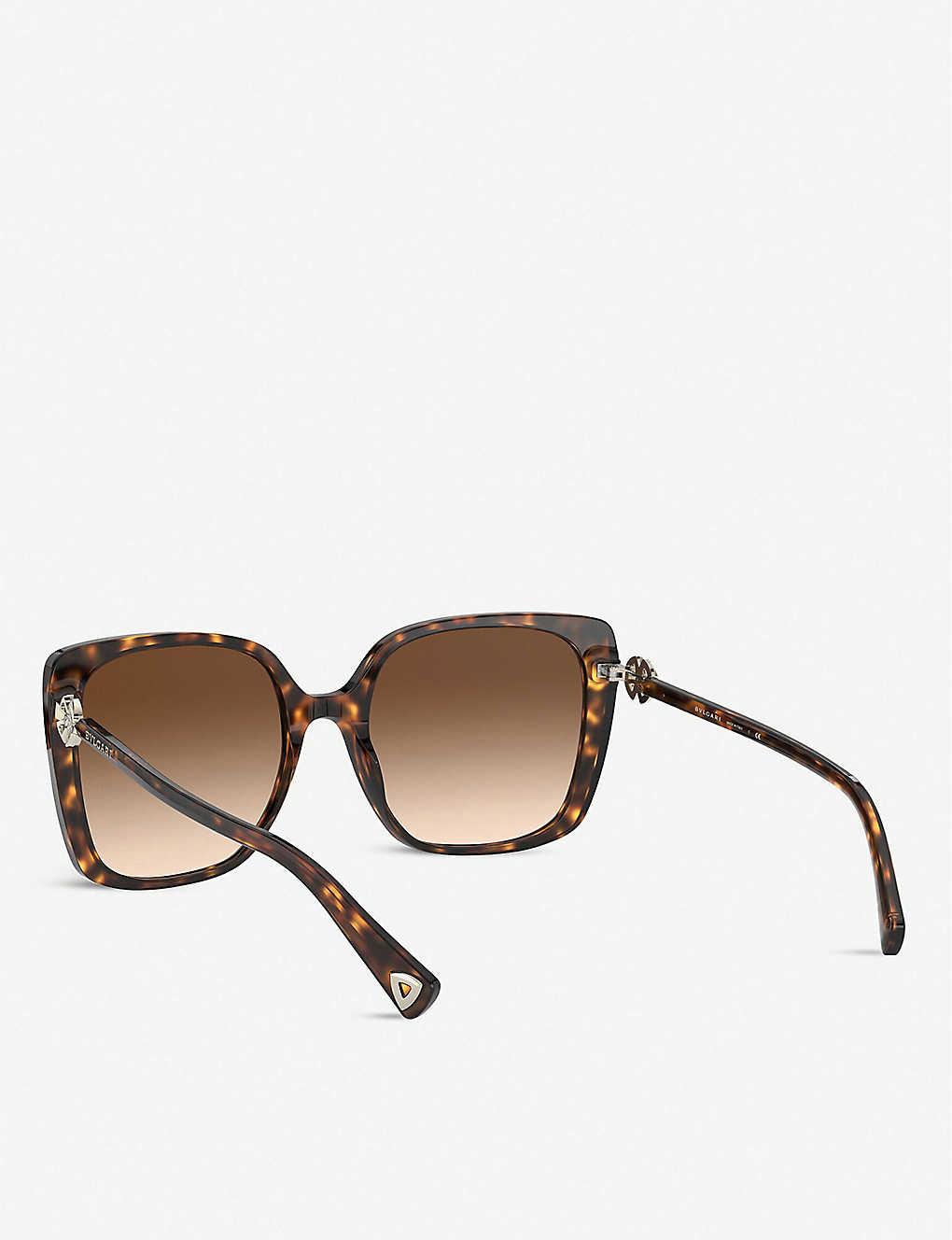 bvlgari tortoise shell sunglasses