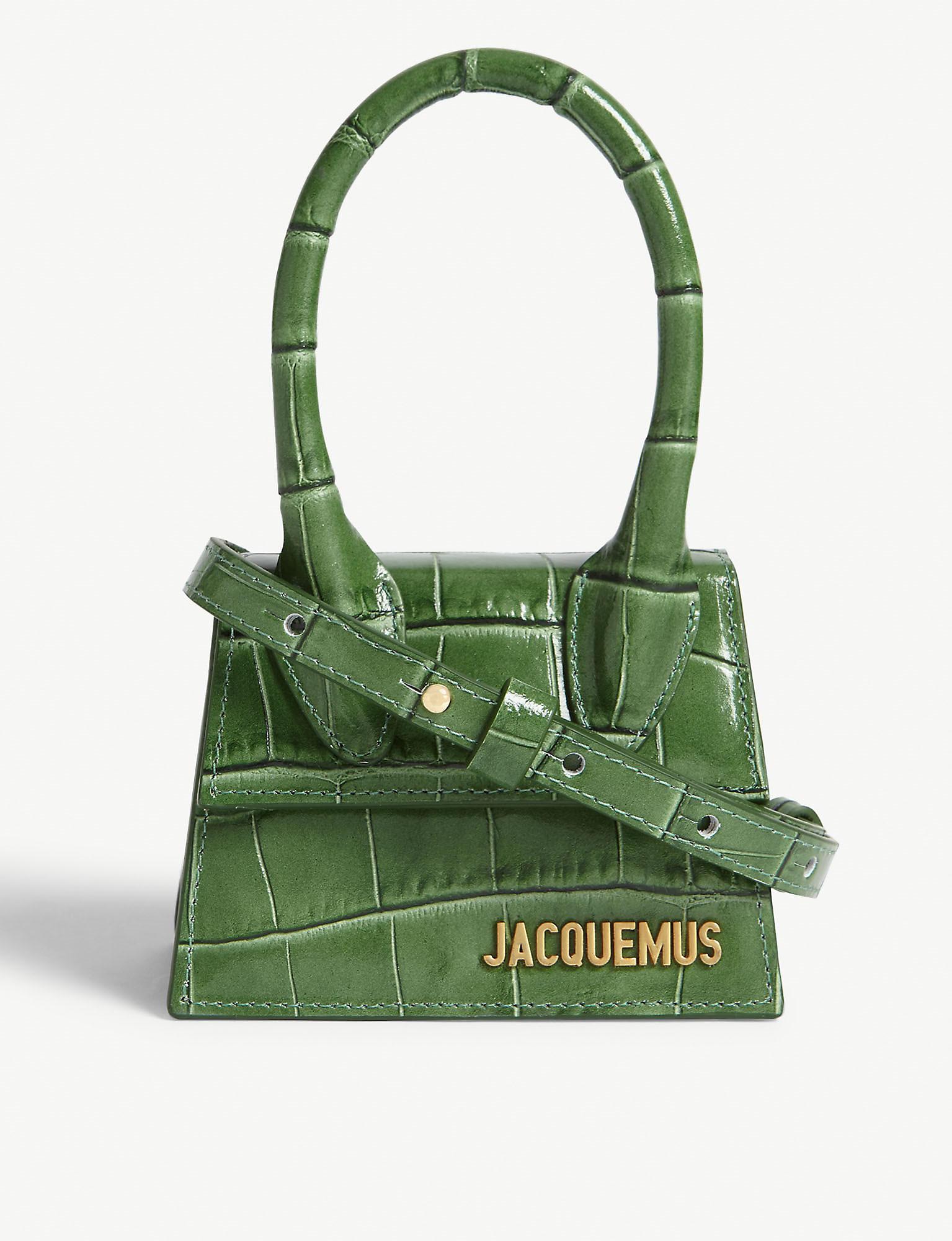 Jacquemus Le Chiquito Bag in Green | Lyst