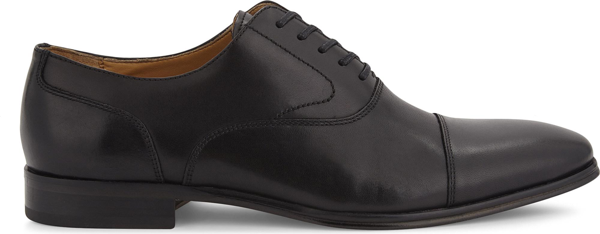  ALDO  Gregory Leather Oxford  Shoes  in Black for Men Lyst