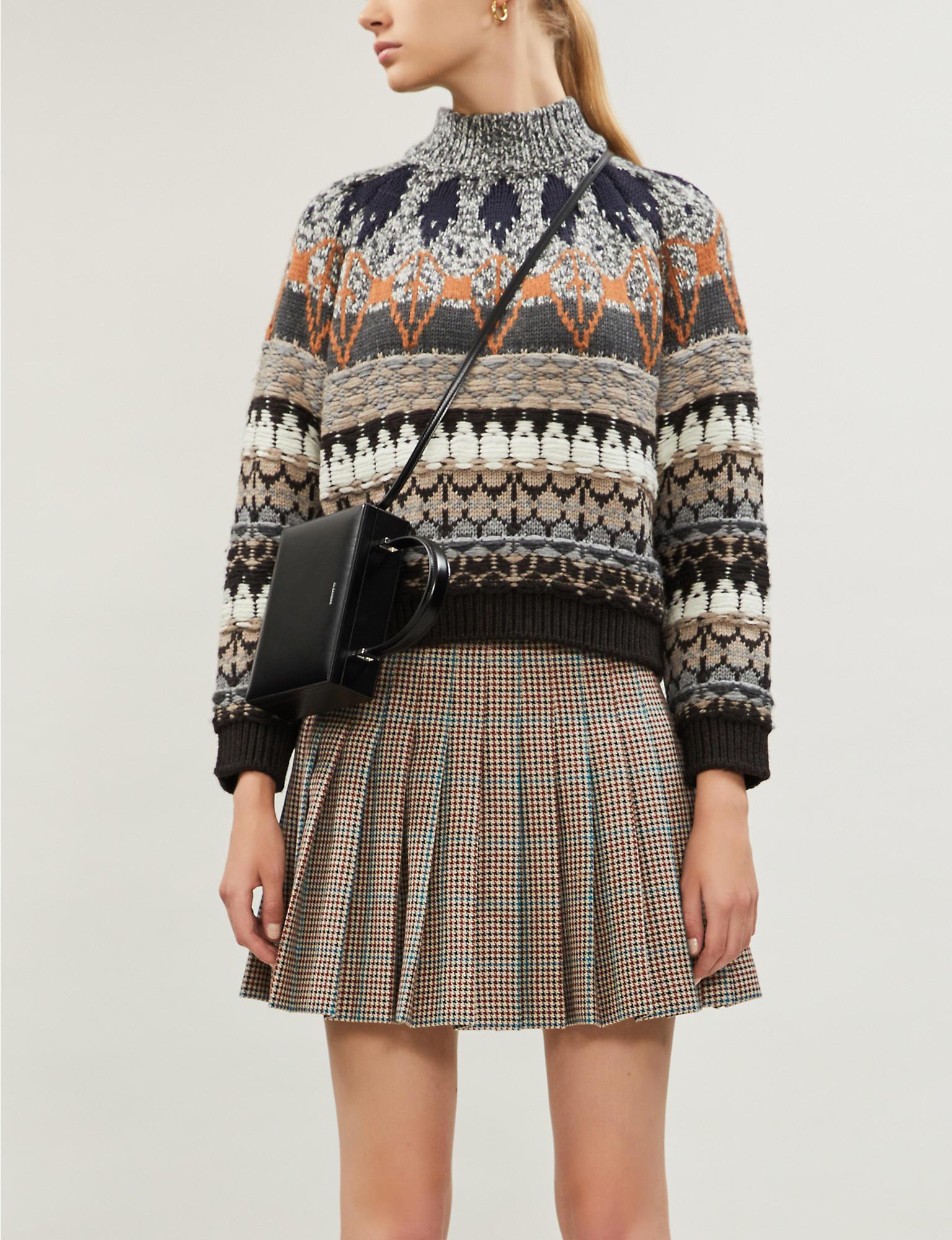 long fairisle jumper