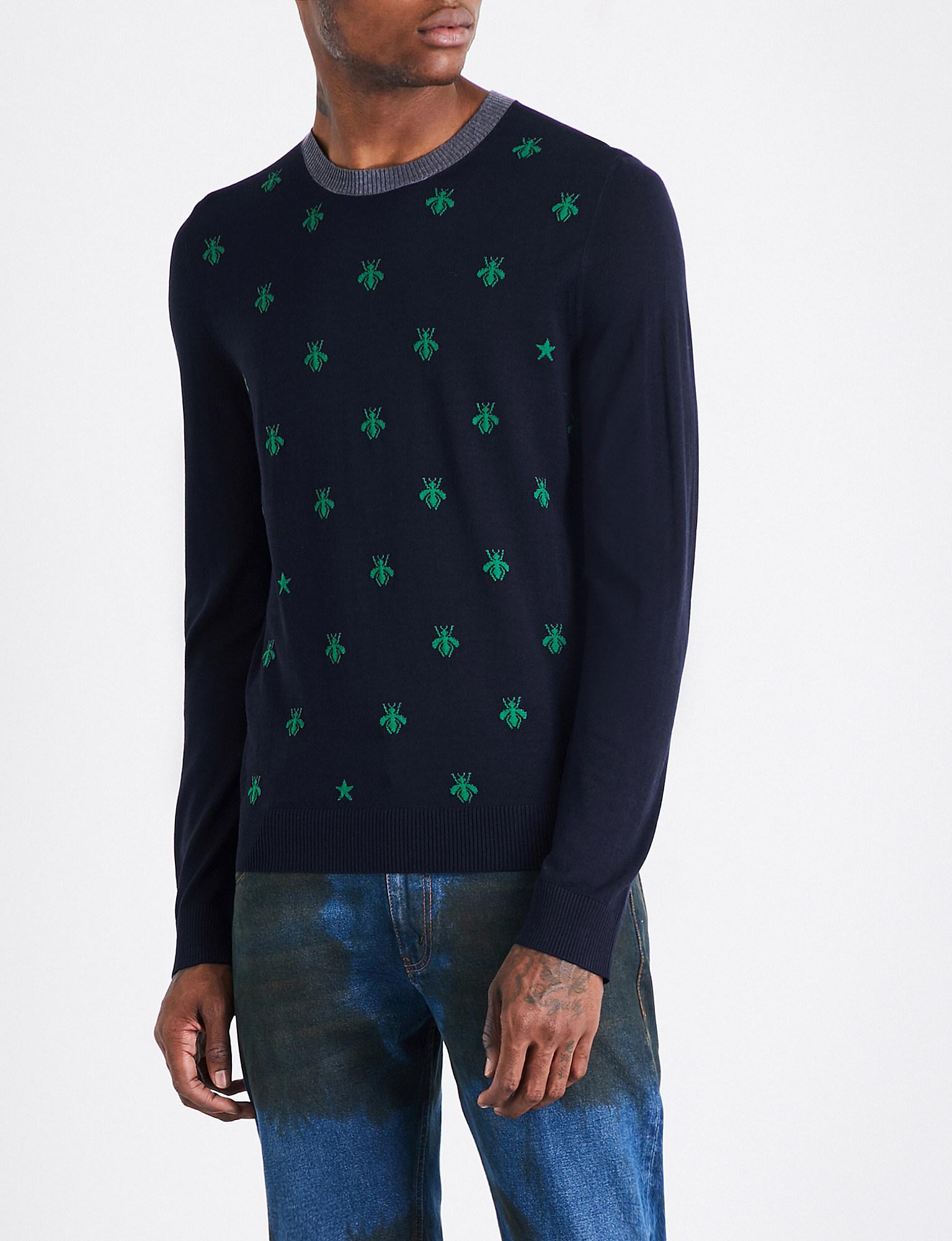 gucci sweater bee