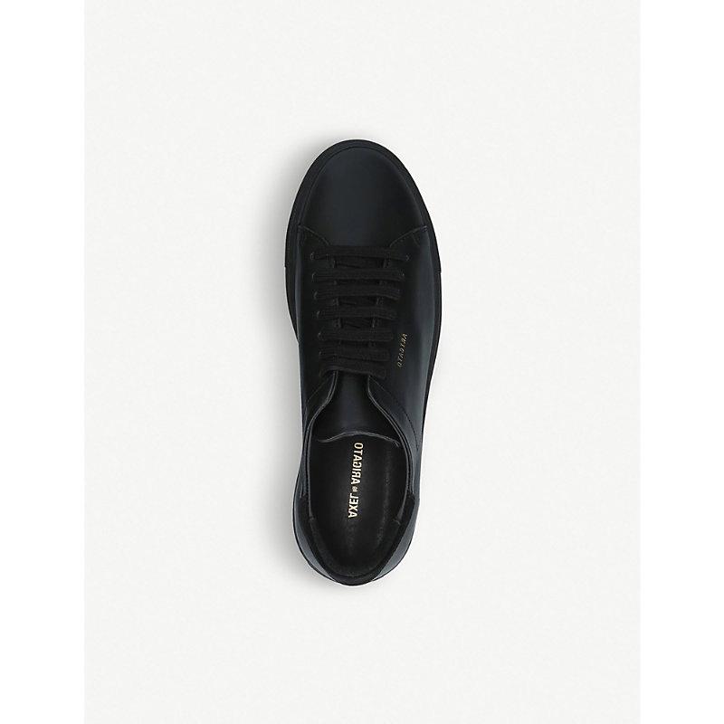Axel Arigato Clean 90 Leather And Suede Trainers in Black for Men