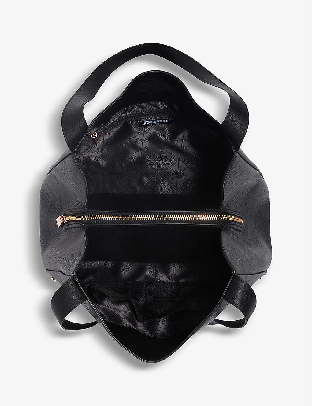 plain black shoulder bag