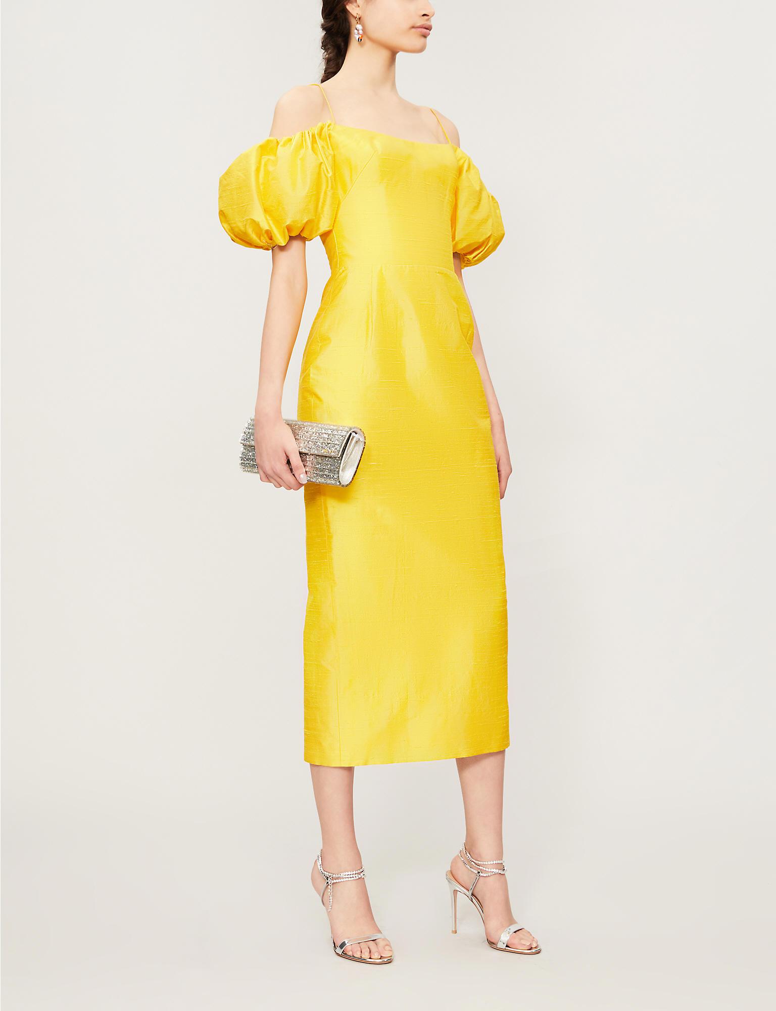 rasario yellow dress