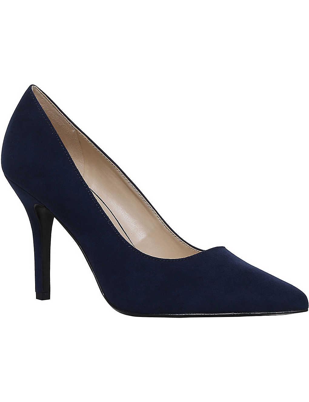 nine west navy court shoes