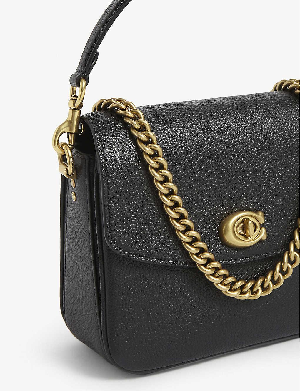 Cassie 19 Crossbody Bag - Coach - Leather - Black