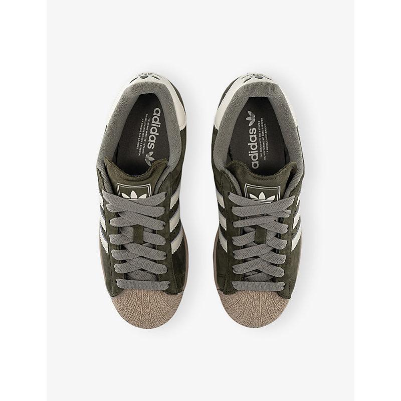 adidas gazelle silver green womens adidas Originals Campus 00S Shoes Olive Strata main image 0