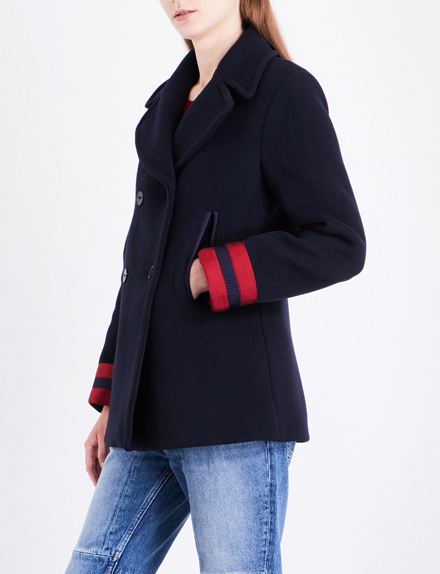 sandro peacoat