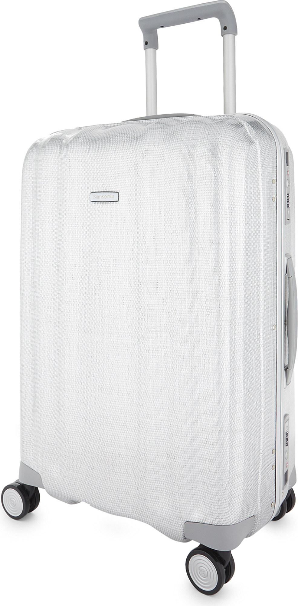 Samsonite Litecube Fr Spinner Suitcase 68cm in White Lyst