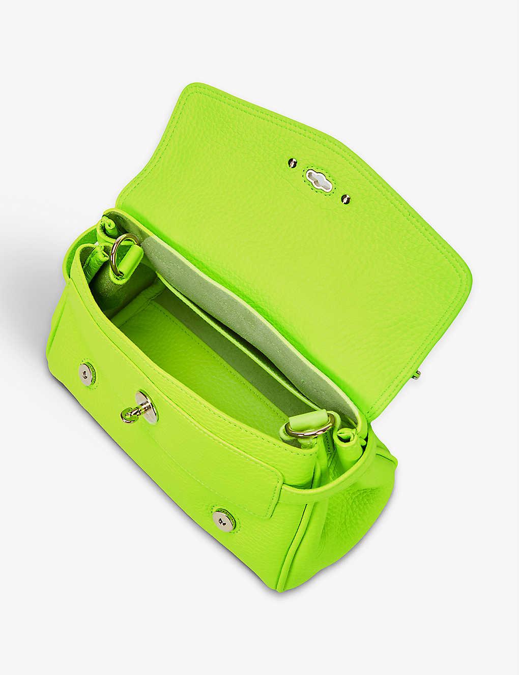 Mulberry Bayswater Heritage Leather Flip Lock Tote Handbag in Lime Green -  The Attic Place