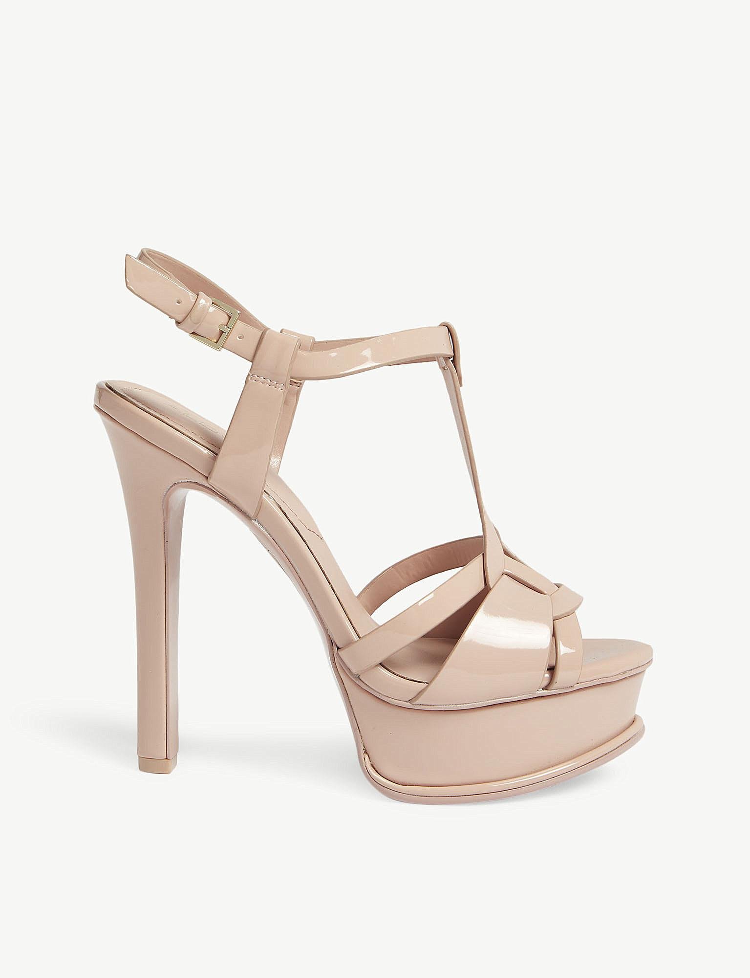 aldo light pink heels