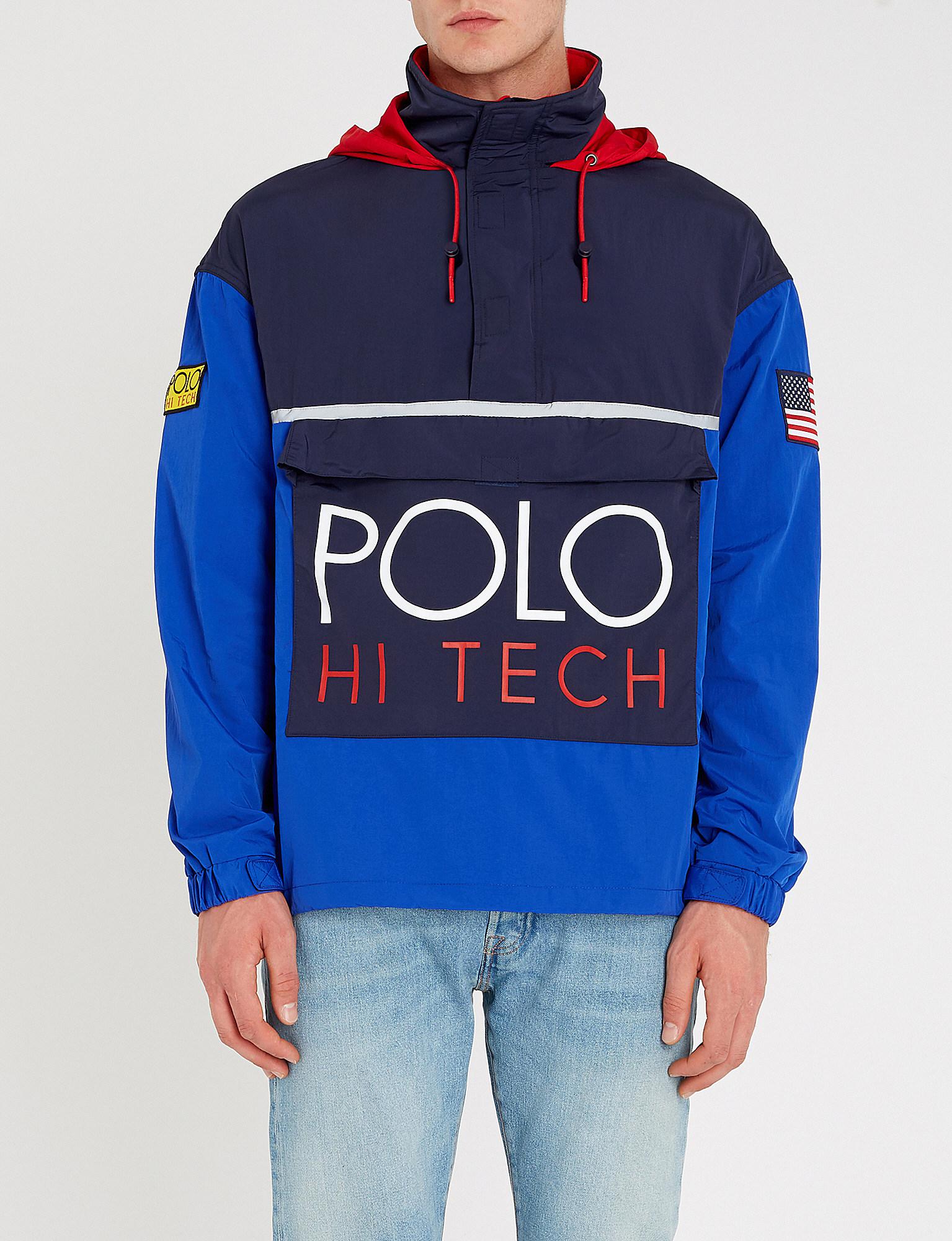 polo hi tech jacket windbreaker
