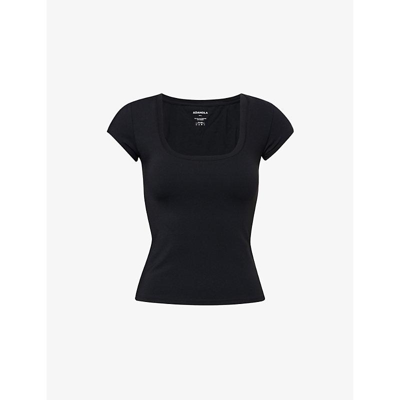 【ADANOLA】Ultimate V-Neck Curved Hem Top Ultimate V-Neck Curved Hem Top - Midnight Blue