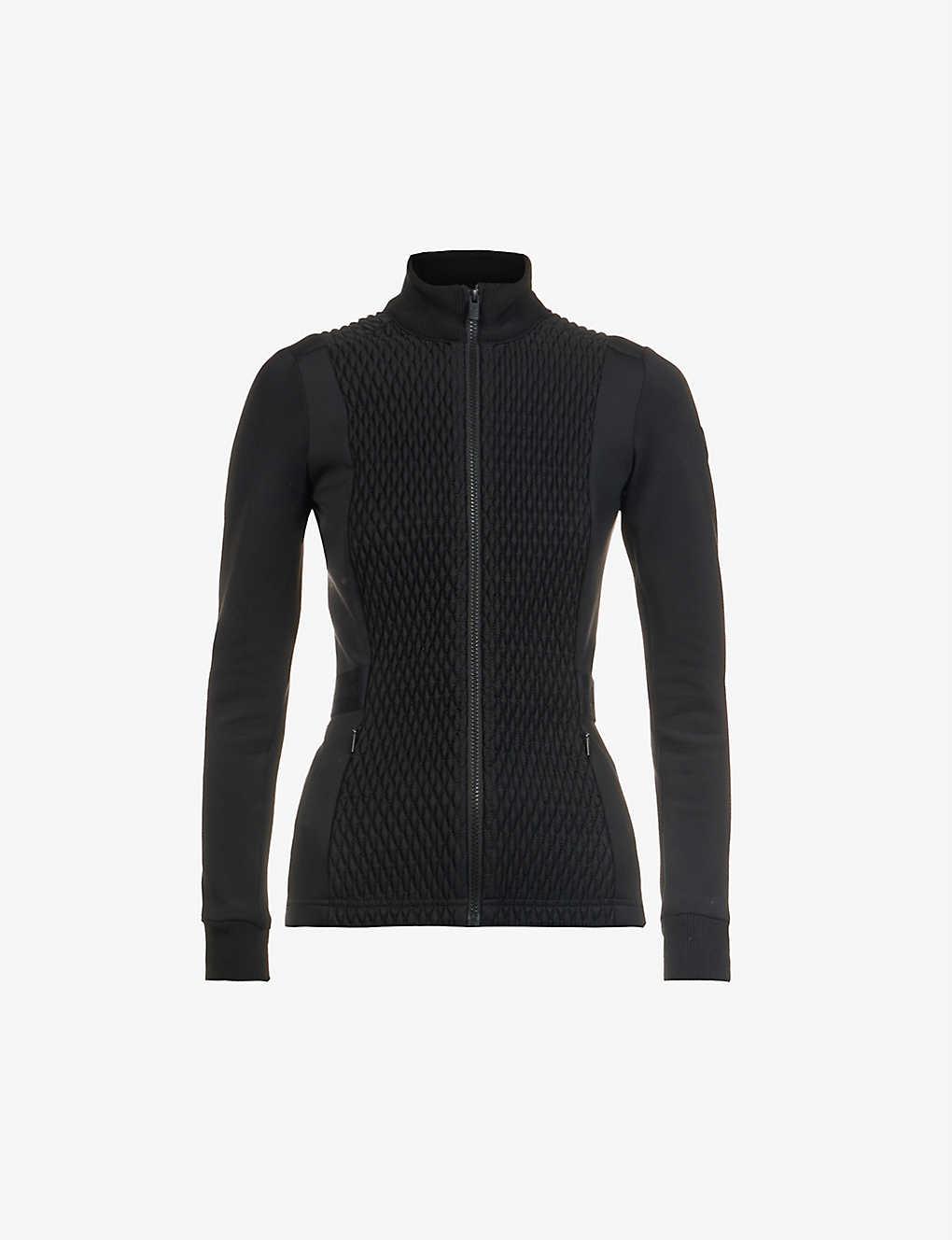 Fusalp Meryl High-neck Slim-fit Woven Jacket in Black | Lyst UK
