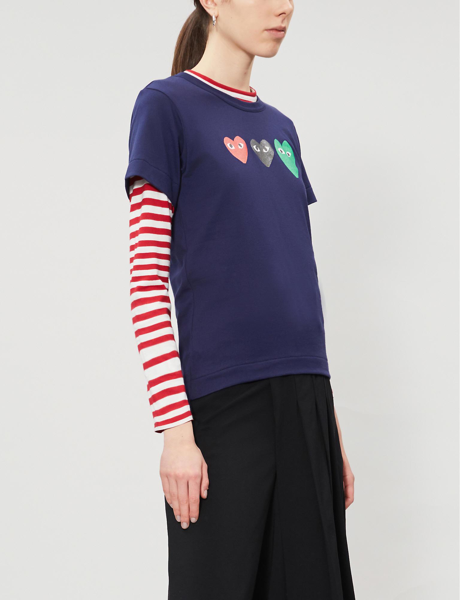 comme de garcons tshirts