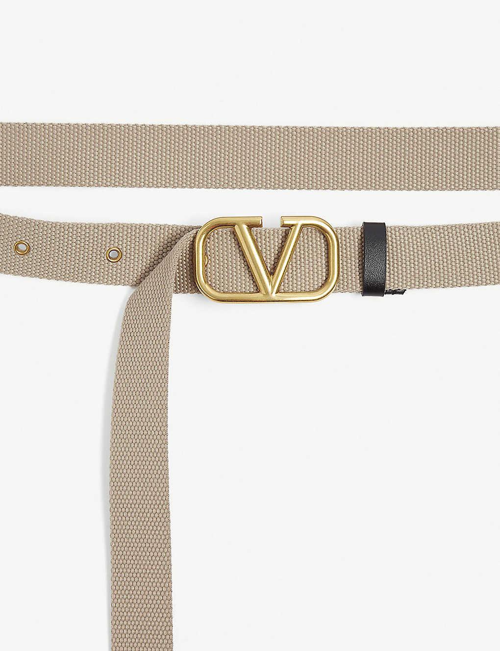 Valentino canvas belt Clearance