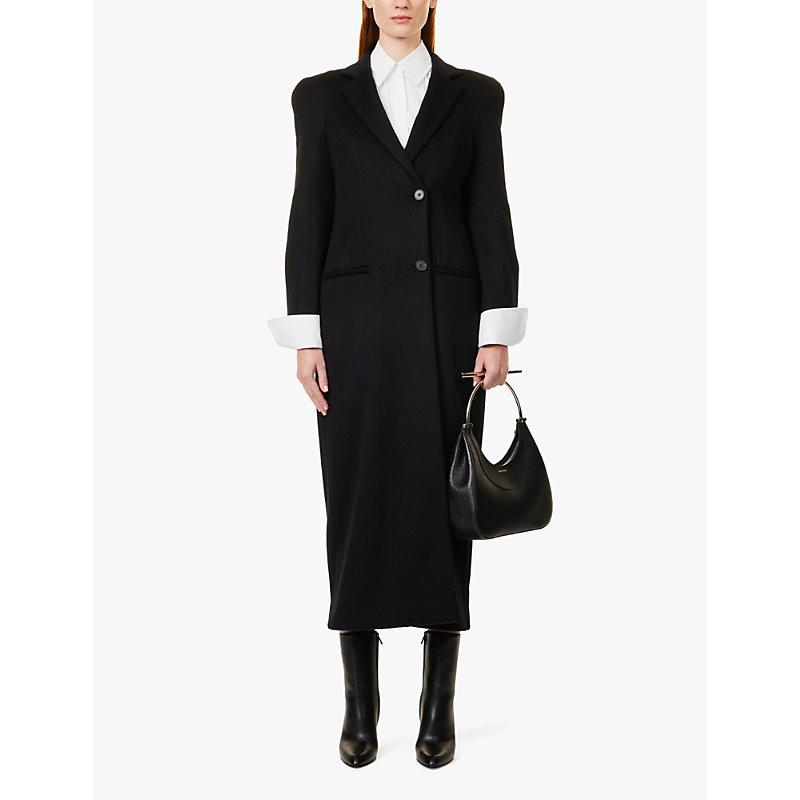 Alexander mcqueen cashmere coat hotsell