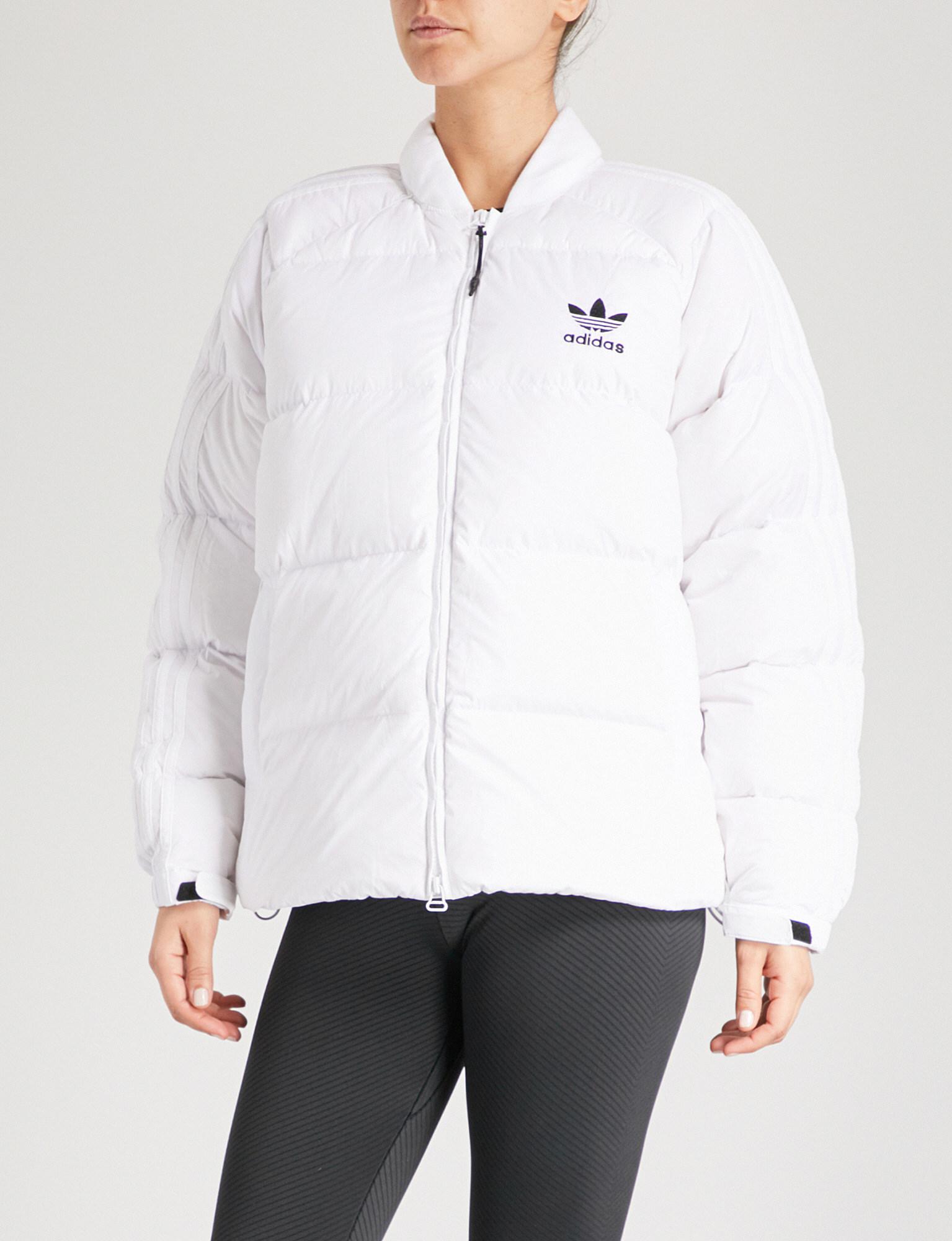 Adidas White Puffer Jacket Online, SAVE 49% - colaisteanatha.ie